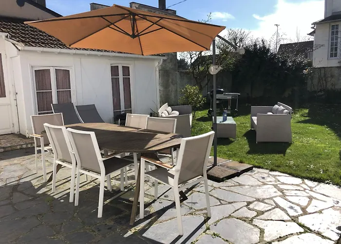 Vila Tres Jolie Bianca, Maison Avec Jardin Prive A Deauville