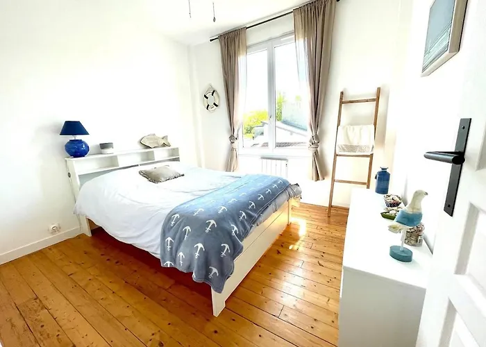 Très Jolie Bianca, Maison Avec Jardin Privé à * Deauville